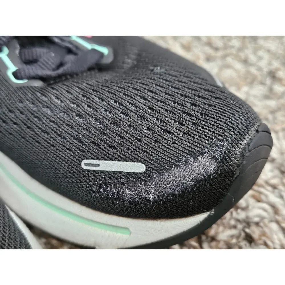 Brooks Ghost 14 Running Shoes Women's 8.5 B Black Pink (no insoles)